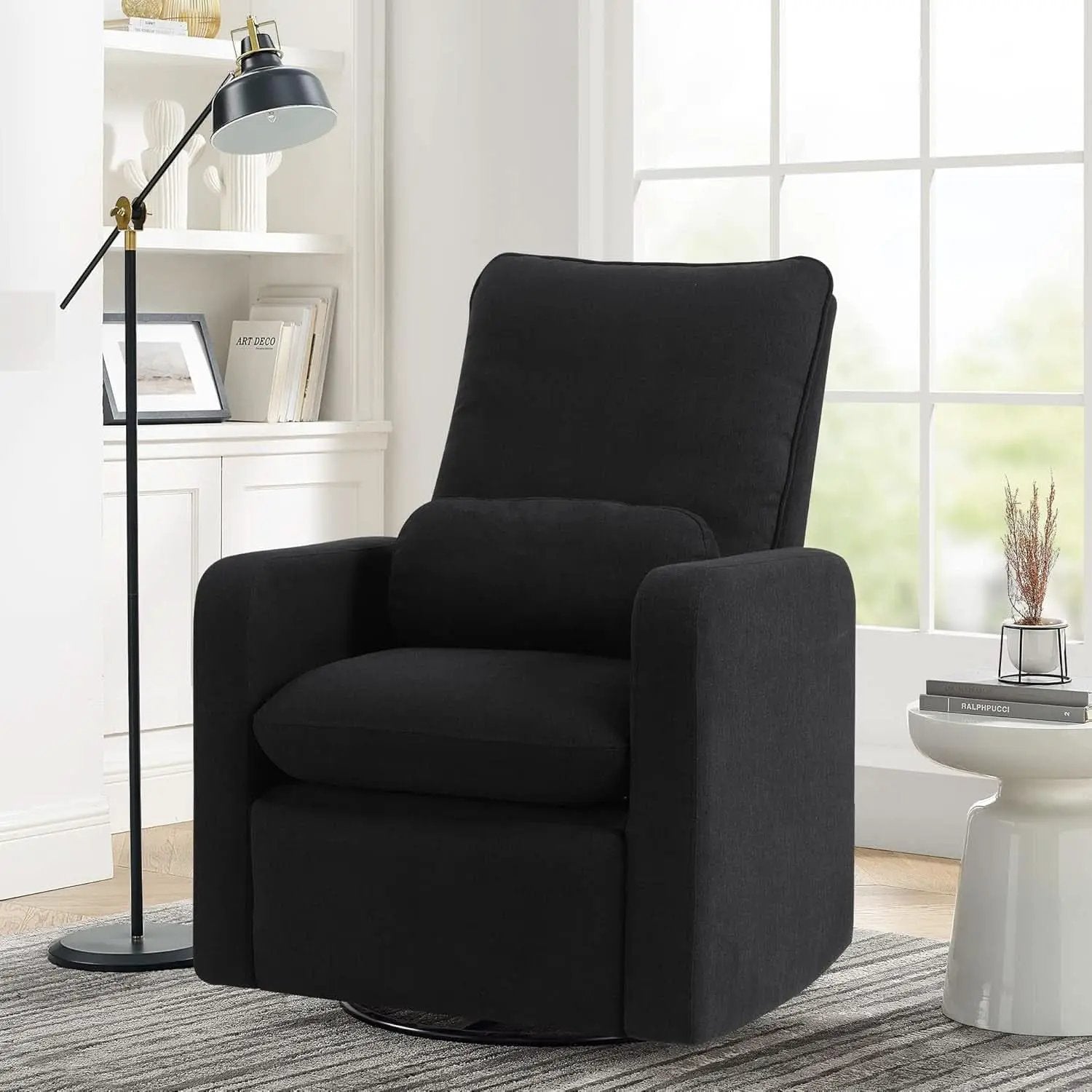 Babygap Cloud Recliner Jet Black LiveSmart Evolve Fabric from PriceLows™