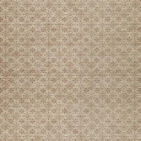 Lyamford Area Rug | 94 x 120 Inch | Timeless Diamond Design | Beige Gray And Brown