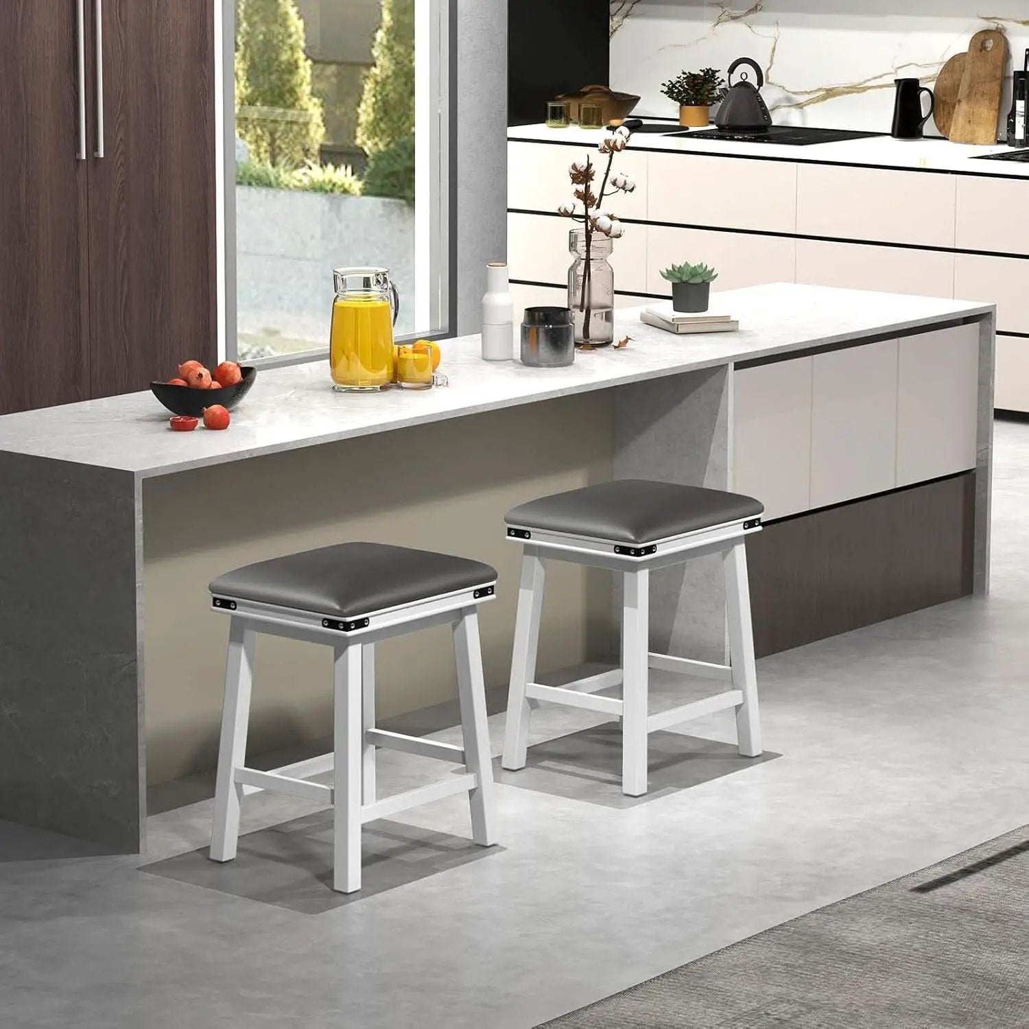 24 Inch Counter Height Bar Stools Set of Two from PriceLows™
