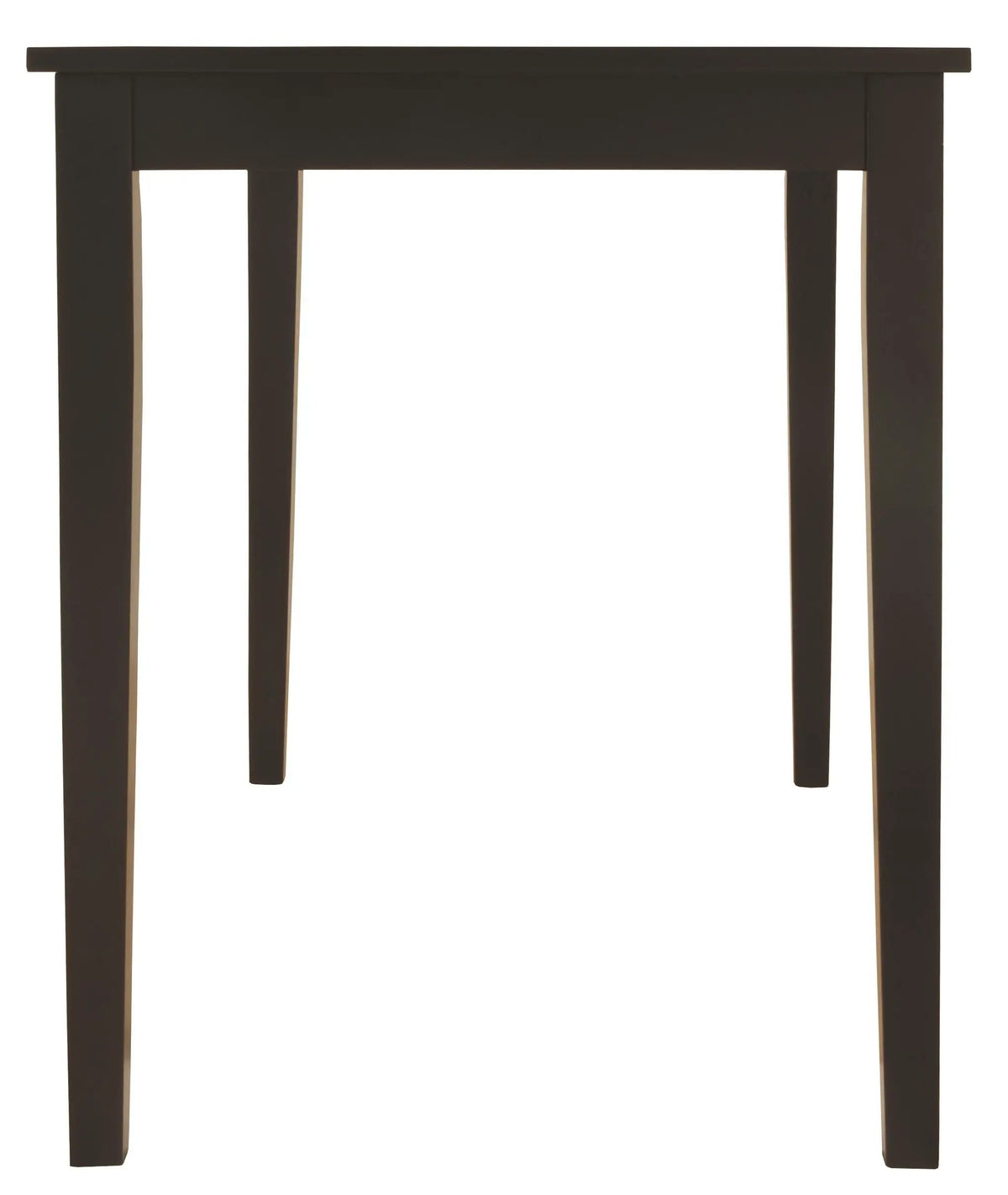 Kimonte Rectangular Dining Table | Dark Brown | Seats 4 | 45 Inch Width