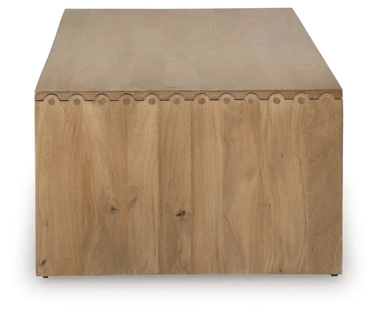 Ella Grove Rectangular Table | 2 Pieces | Mango Wood | Home