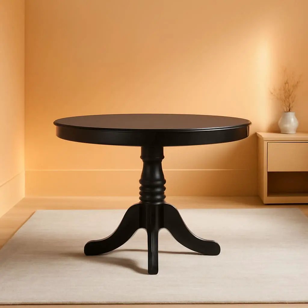 42 Inch Cappuccino Dining Table For Kitchen And Dining Room from PriceLows™