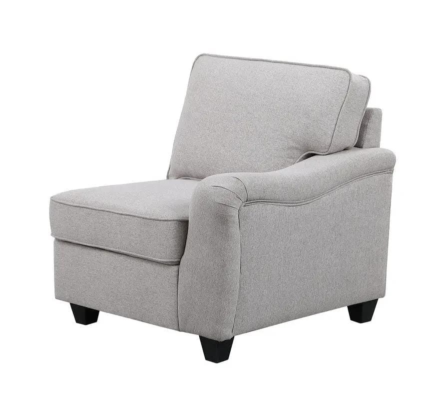 Leo Comfor Modular Sofa And Ottoman 2 Piece Living Room Set | 2 Pieces | Fabric | Living Room