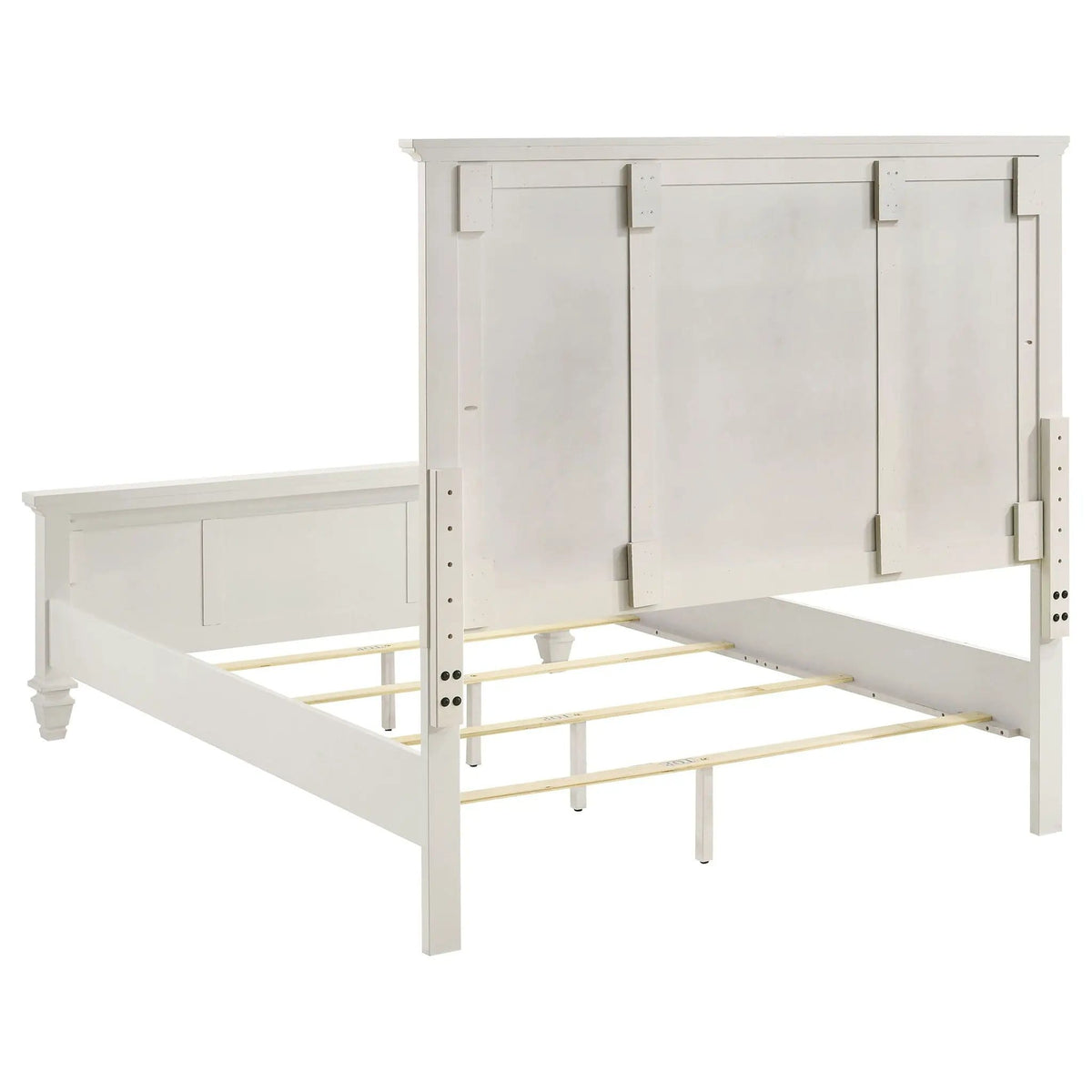 Sandy Beach 5-piece Queen Bedroom Set Cream | 5-Piece Set | Engineered Wood | White