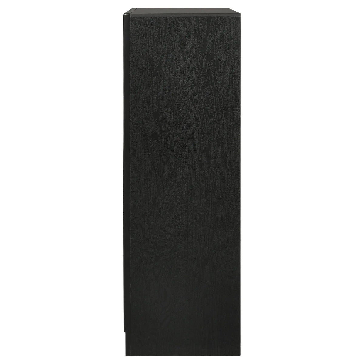 Miranda 6-drawer Bedroom Chest | 34.25 x 16.5 x 51.5 in | Metal | Black