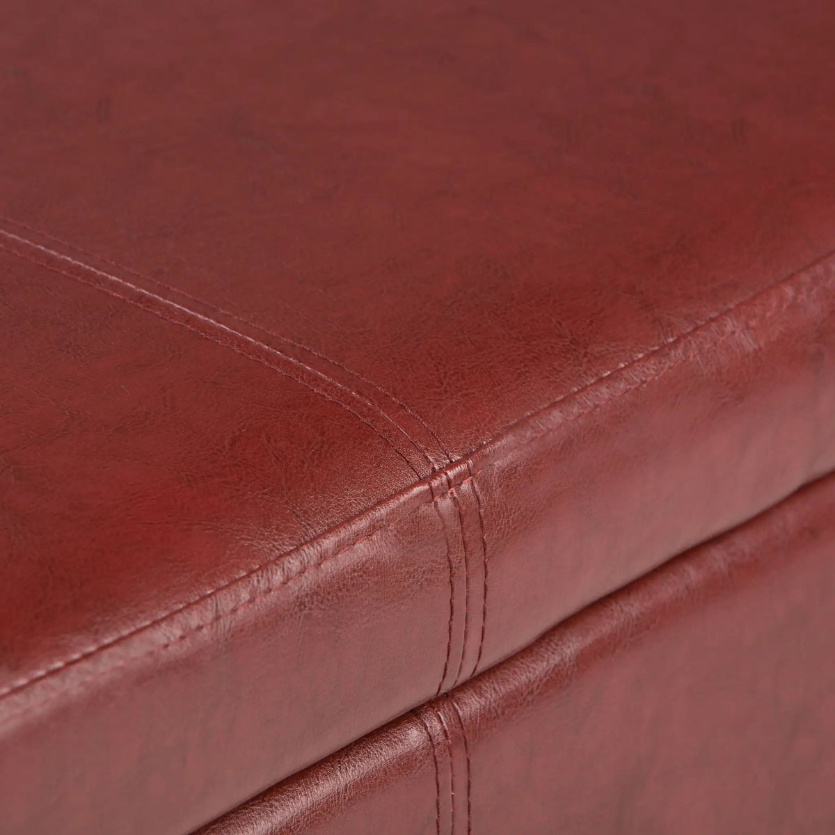Storage Ottoman Bench | Solid Wood Frame | High Density Foam
