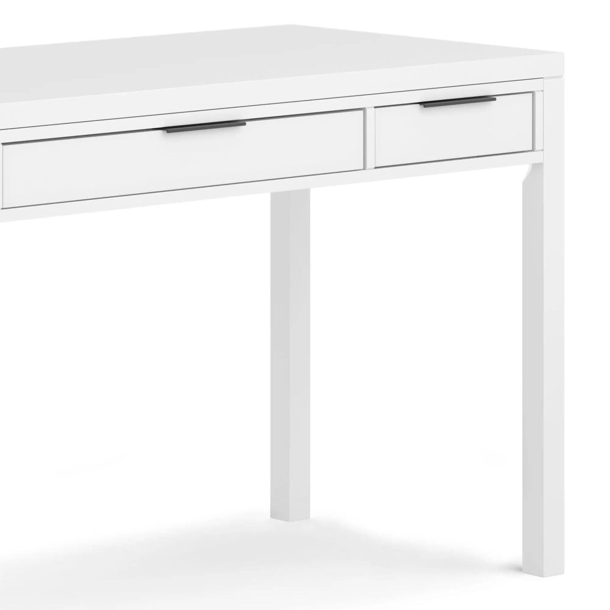 Hollander Handcrafted Desk | 4 Pieces | Solid Wood | Home Office