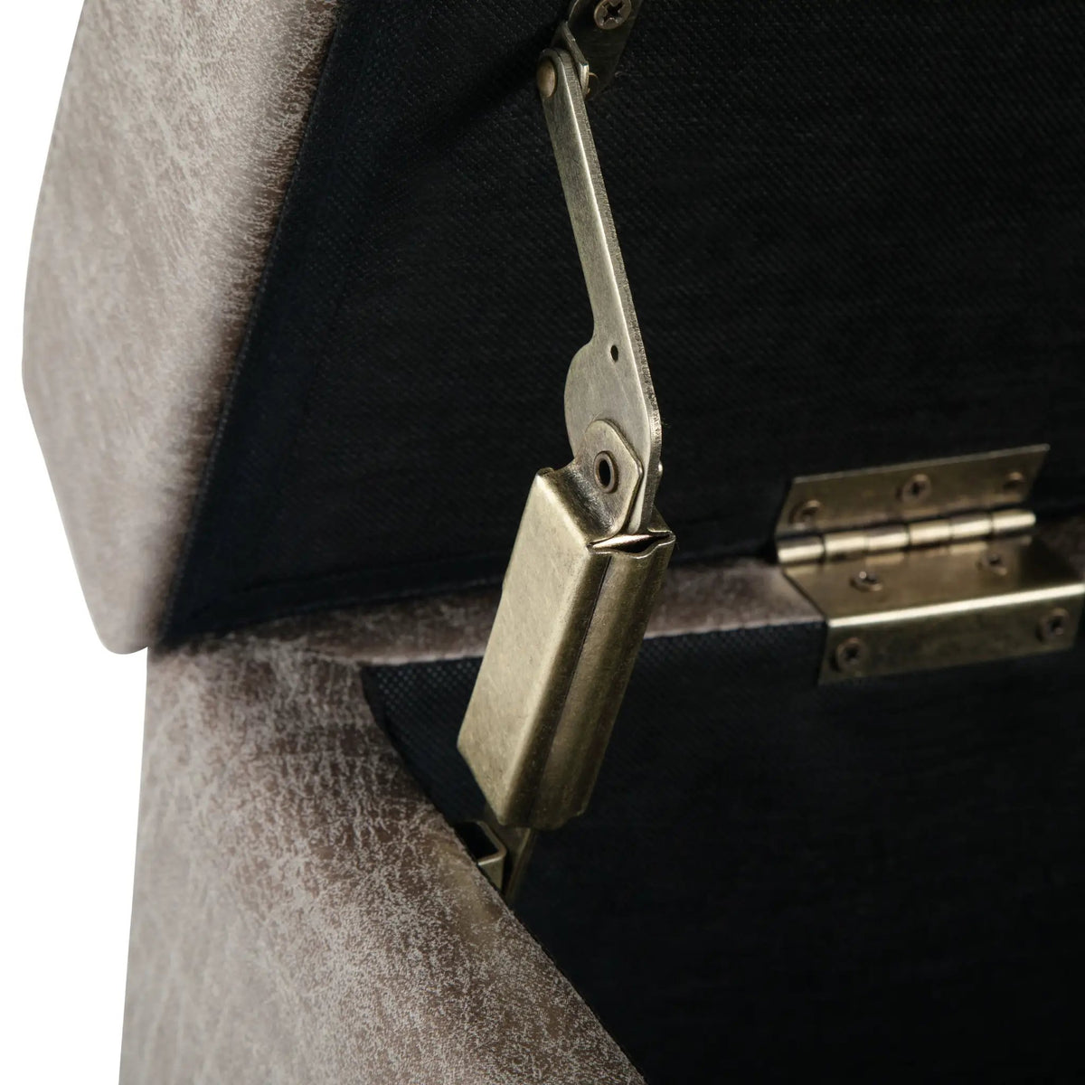 Storage Ottoman Bench | Solid Wood Frame | High Density Foam