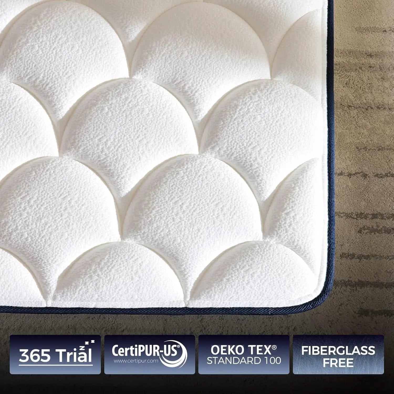 Queen Hybrid Mattress In Box Premium MemoryFoam Comfort from PriceLows™