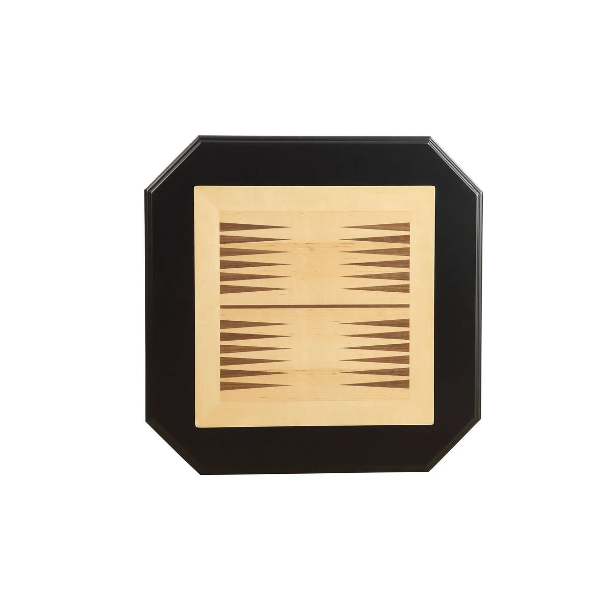 Bishop Chess Checker Game Table | Reversible 3-In-1 Game Tray | Two Drawers | Rich Finish