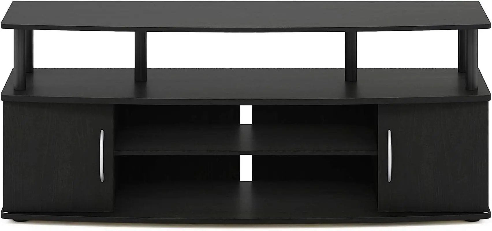Jaya 55 Inch TV Entertainment Stand Blackwood Wood Cabinet from PriceLows™