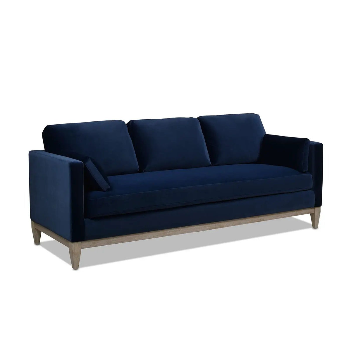 Knox Modern Farmhouse Sofa | Feather-Down Wrapped Cushions | Reversible Cushions | 84 Inch Length