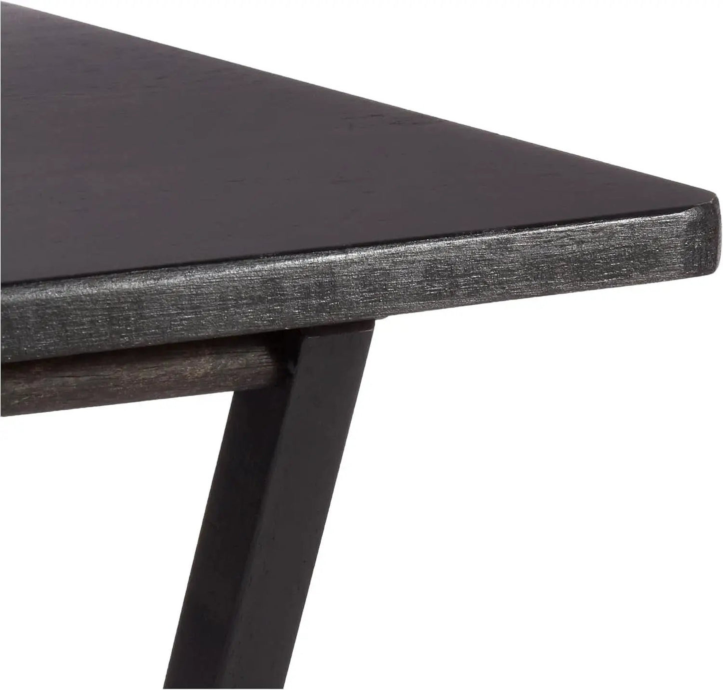 Foldable TV Dinner Tray Tables 4 Pack Black 15x19x26 from PriceLows™