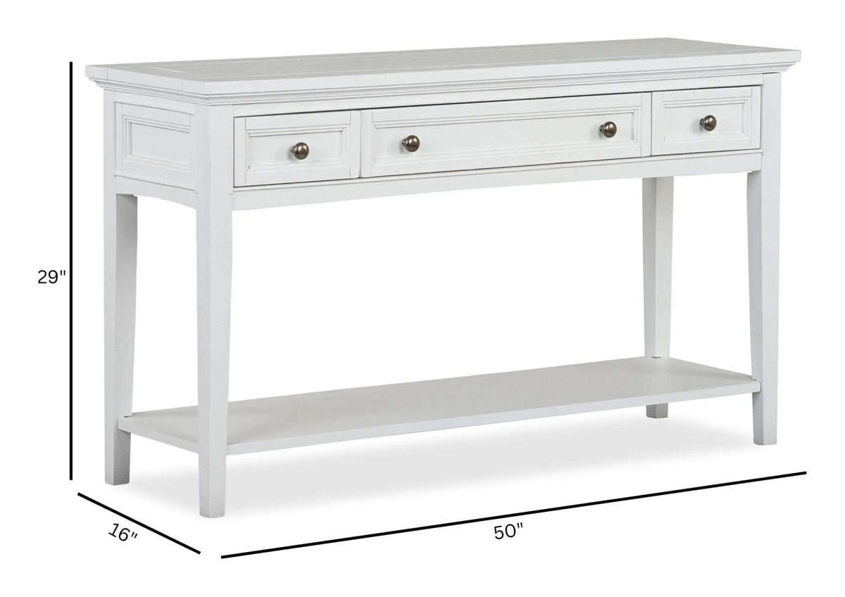 Heron Cove Rectangular Table | 3 Pieces | Living Room Furniture | Living Room