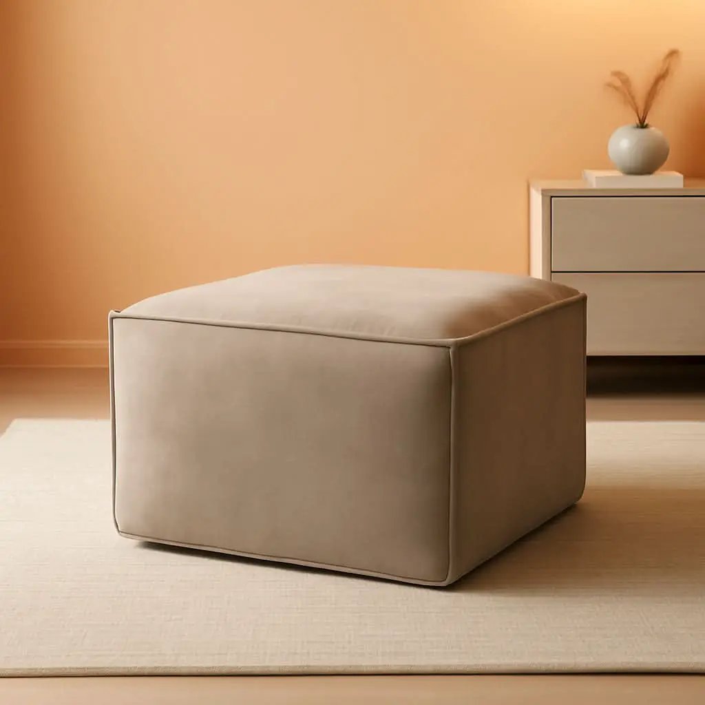 Modular Sectional Sofa Ottoman 31.5 Inches Espresso from PriceLows™