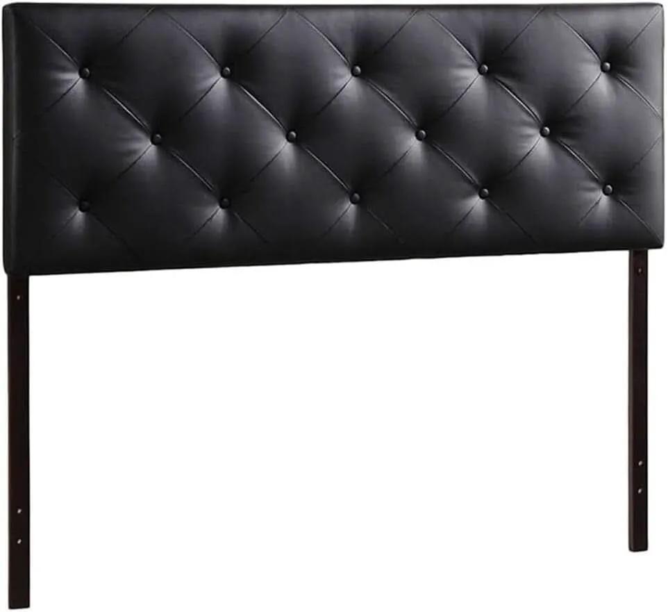 Elegant Modern Faux Leather Upholstered Headboard for Bedrooms from PriceLows™