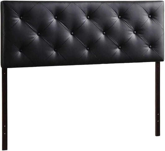 Elegant Modern Faux Leather Upholstered Headboard for Bedrooms from PriceLows™