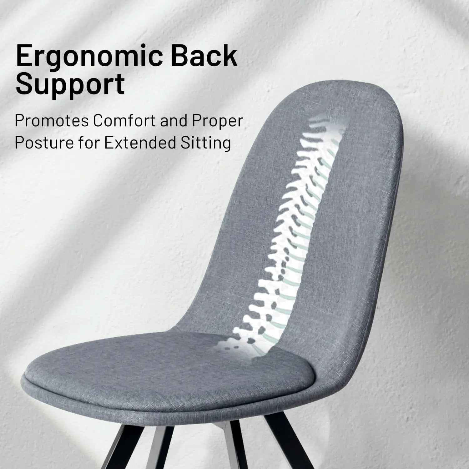 Grey Swivel Dining Chairs Set Of 4 For Modern Kitchen from PriceLows™