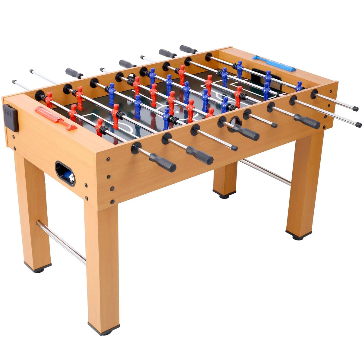 Hurricane Foosball Table | Engineered Wood | Steel Rods | Indoor Gaming