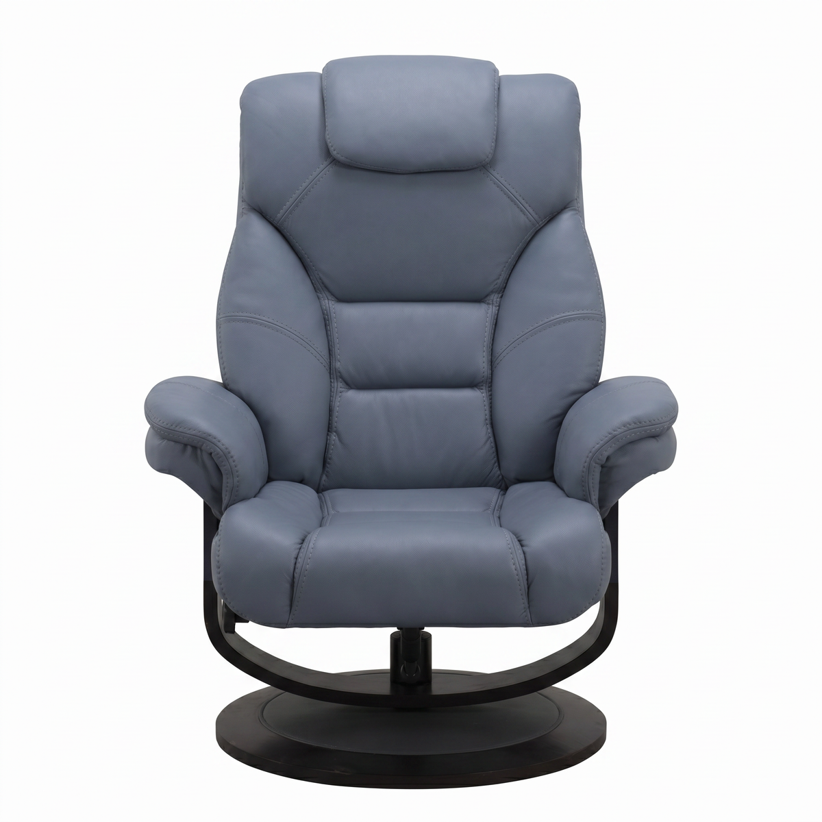 Contemporary Euro Recliner | Plush Cushioning | With Ottoman
