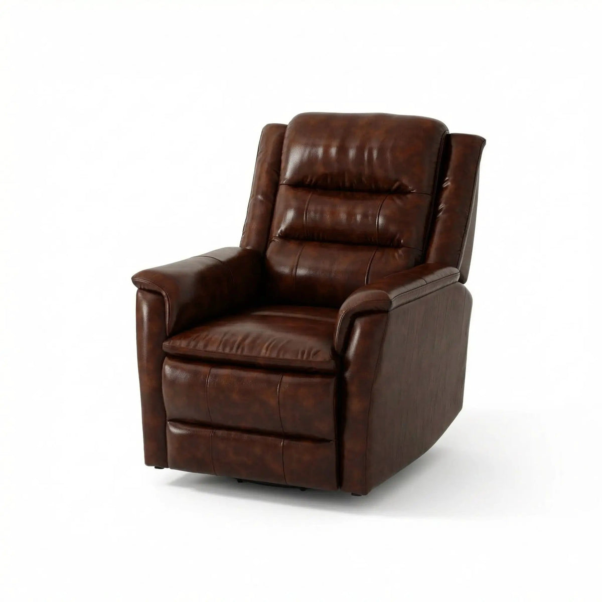 Swivel Recliner With Manual Adjustable Footrest Swivel Chair | 2 Pieces | Metal | Living Room
