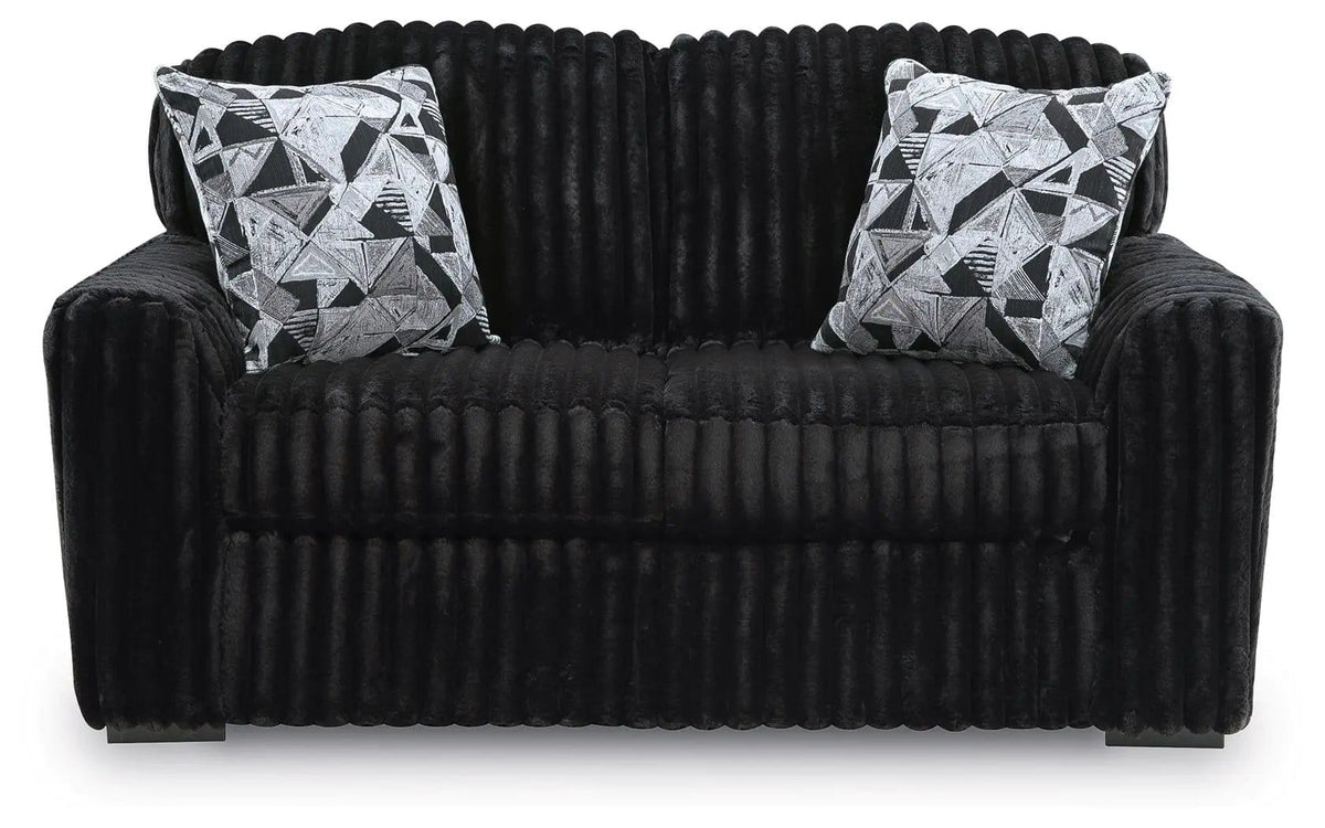 Midnight-Madness Loveseat | 3 Pieces | Living Room Furniture | Living Room