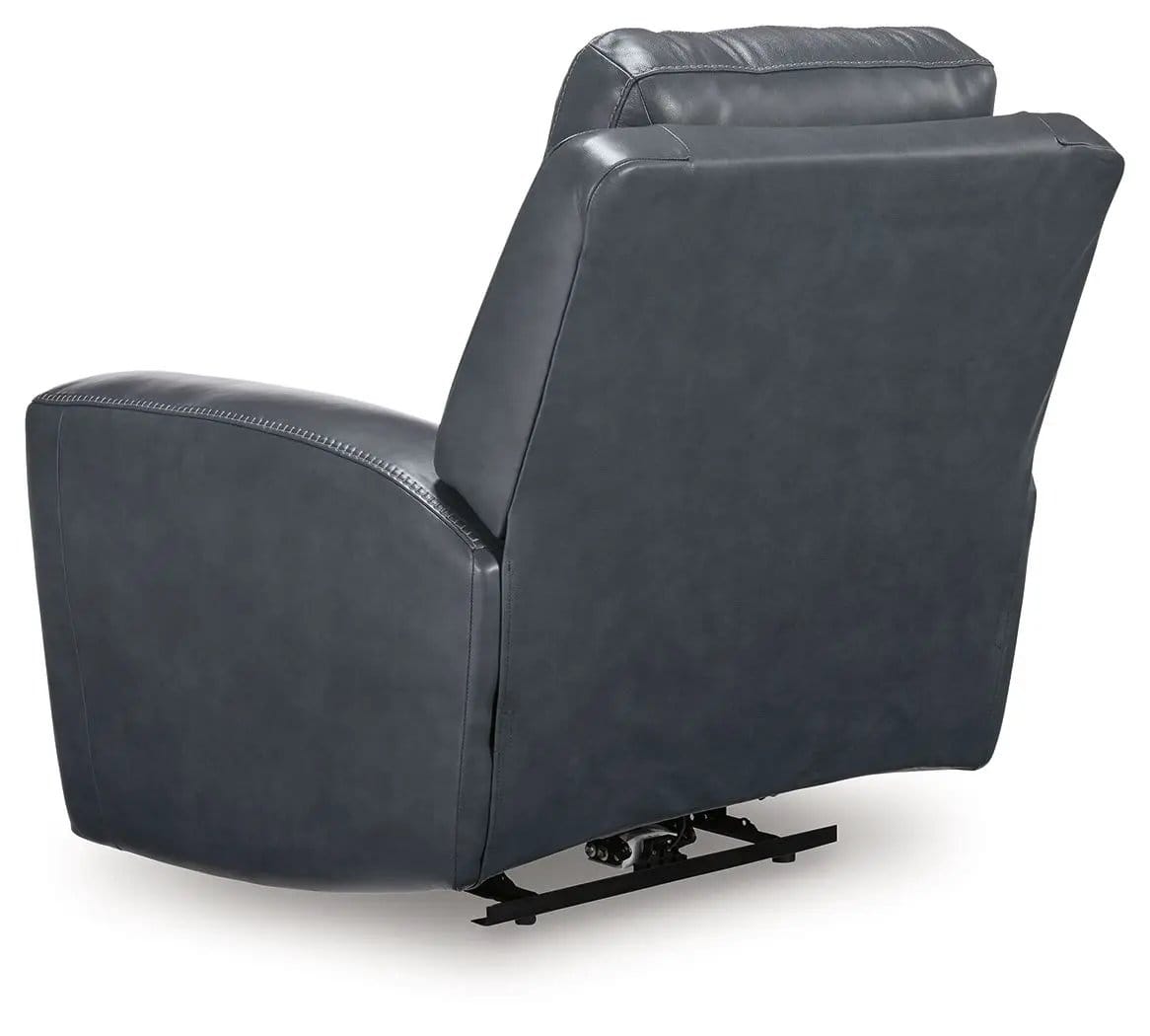 Bexhurst Power Recliner With Adjustable Headrest Reclining Chair | 2 Pieces | Faux Leather | Living Room