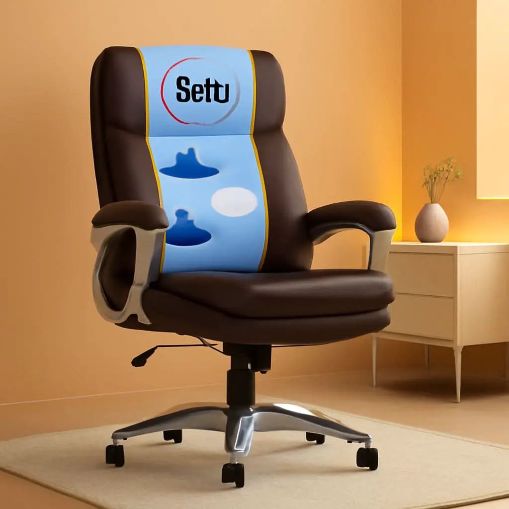 Fairbanks Big And Tall High Back Executive Office Chair With Layered Pillows from PriceLows™