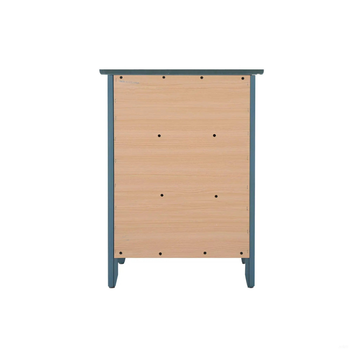 Nightstand | 3 Drawer | Real Wood Veneer | Nickel Hardware