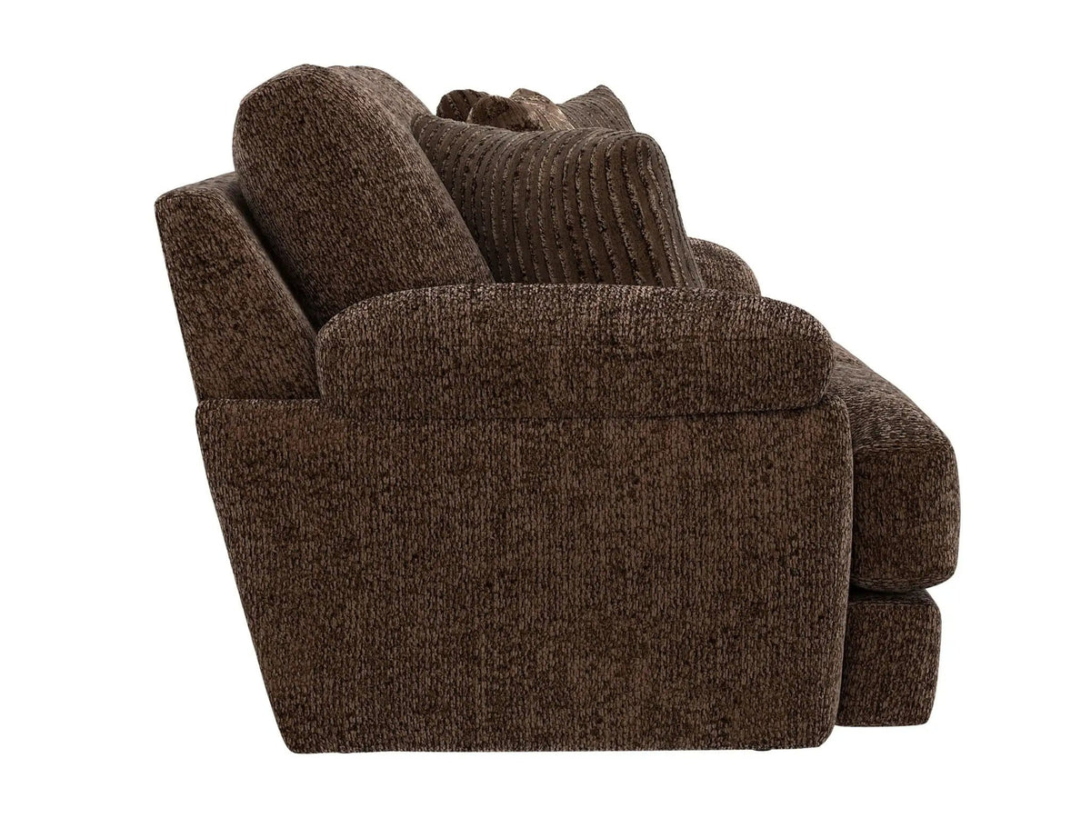 Jaden Fabric Loveseat | 2 Pieces | Chenille & Fabric | Living Room