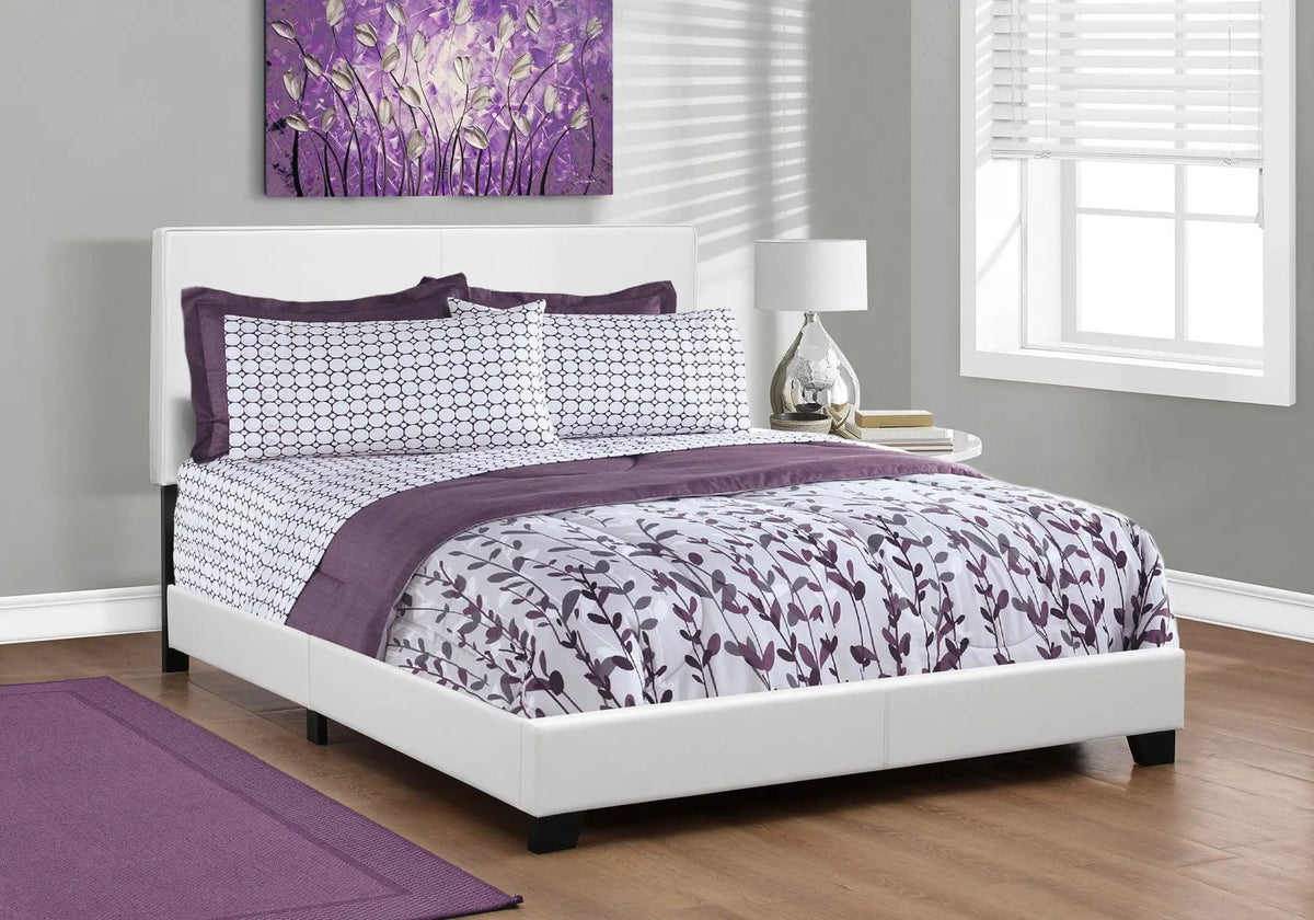 Upholstered Storage Bed | Transitional Style | Low Profile Platform Frame | 45.75 Inch Height