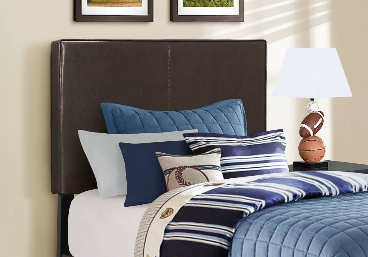 Upholstered Storage Bed | Transitional Style | Low Profile Platform Frame | 45.75 Inch Height