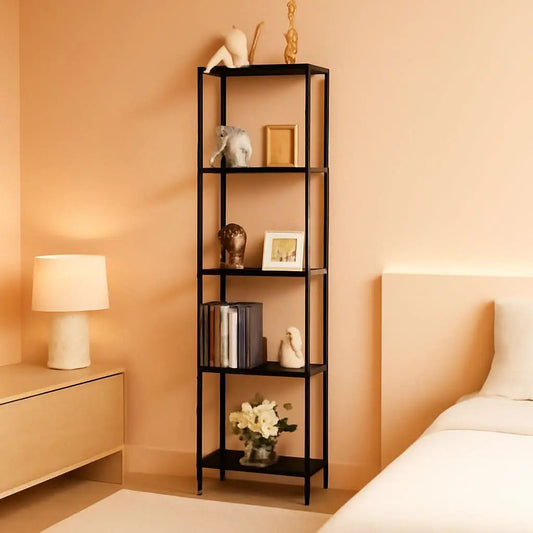 65 Inch Corner Shelf Stand 5 Tier Bookshelf For Home from PriceLows™
