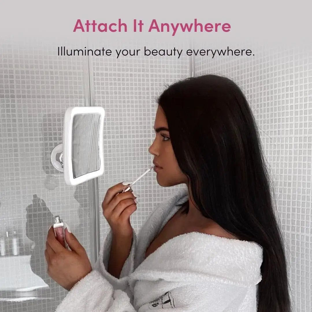 Rechargeable 10X Magnifying Mirror With LED Lights from PriceLows™