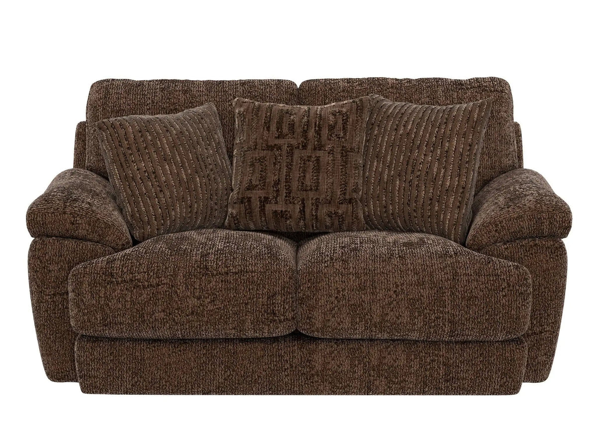 Jaden Fabric Loveseat | 2 Pieces | Chenille & Fabric | Living Room