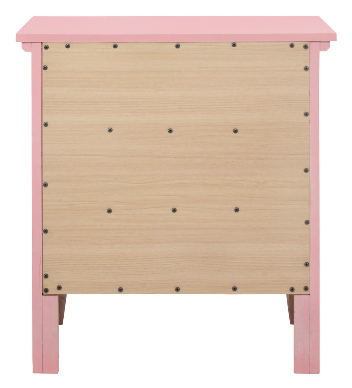 3 Drawer Nightstand | Real Wood Veneer | Dovetail Joints | Fully Assembled