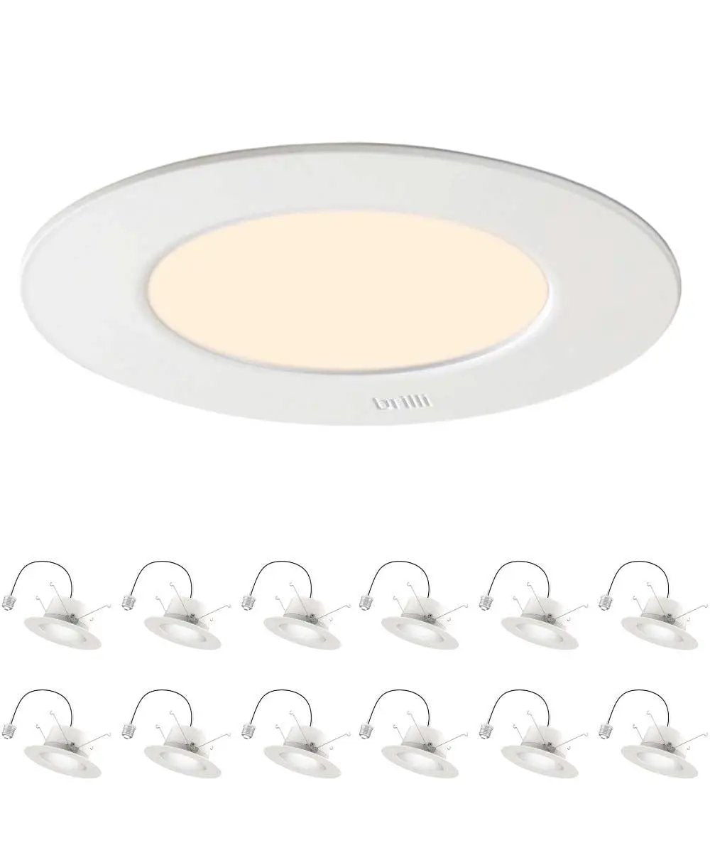Led Recessed Downlight | Dimmable | Color Tunable | 5 6 Inch 12 Pack