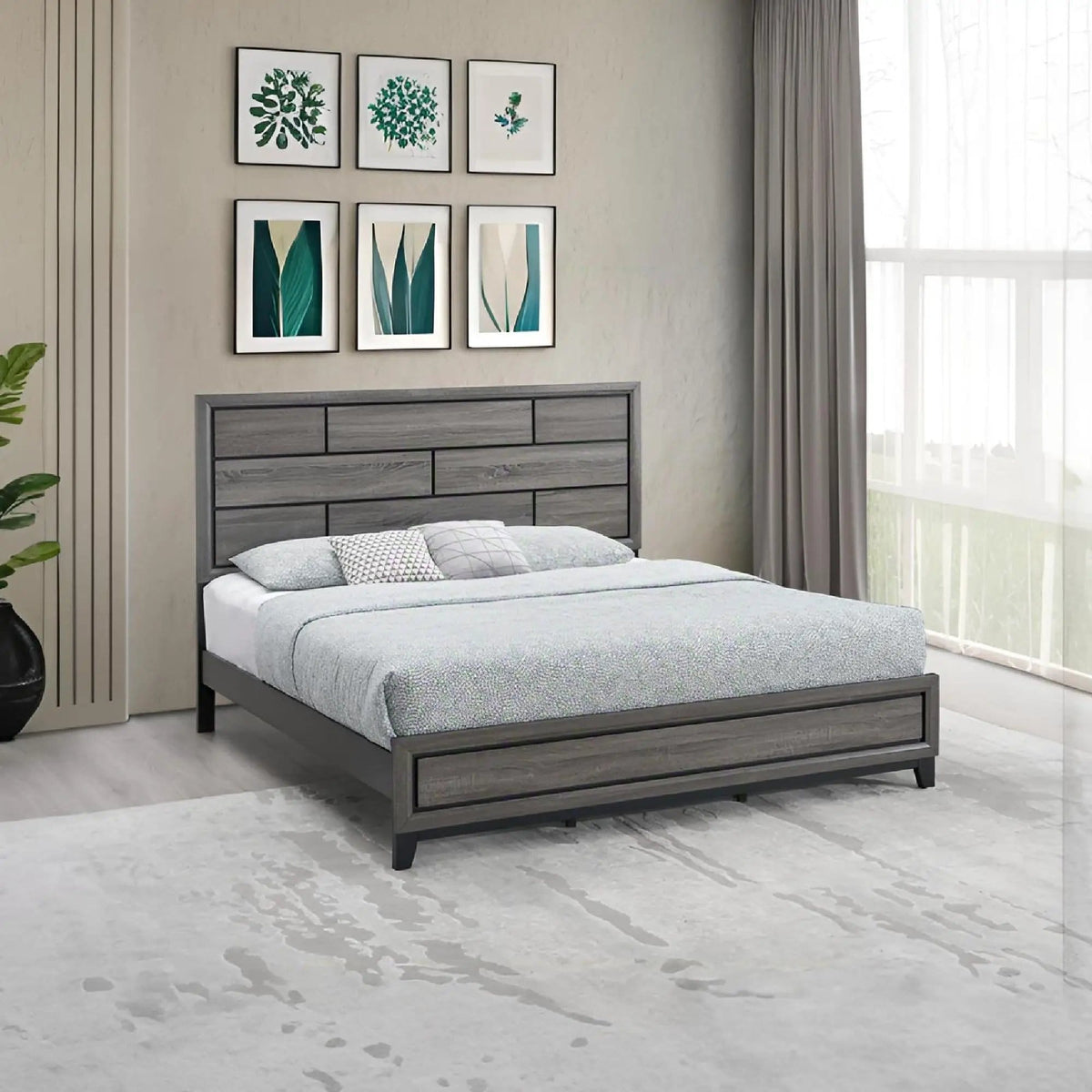 Glasgow Bed Frame With Durable Construction | 4 Pieces | Bedroom Furniture | Bedroom