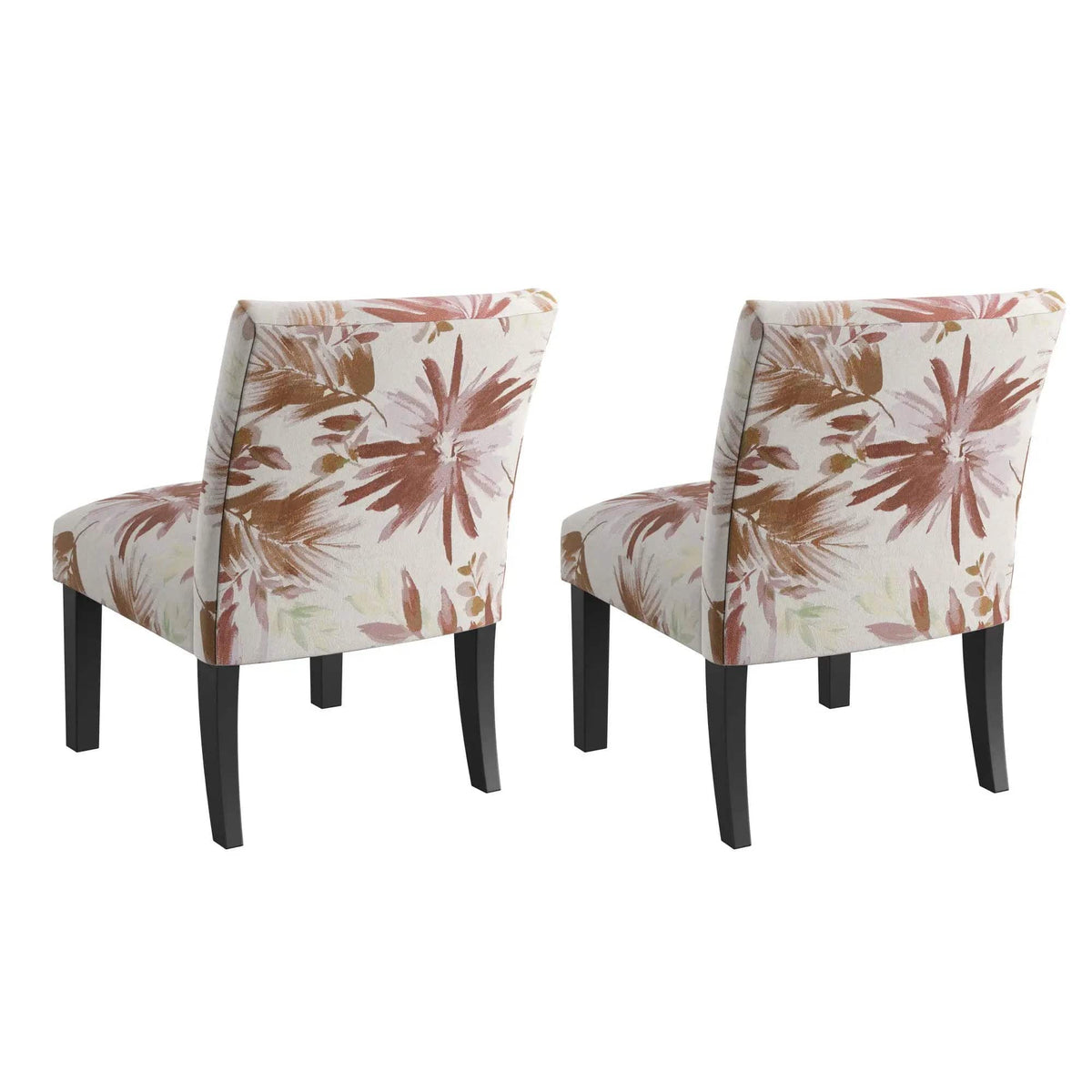 Verma Floral Accent Chair | 22 x 22 x 31 in | Living Room Furniture | Living Room