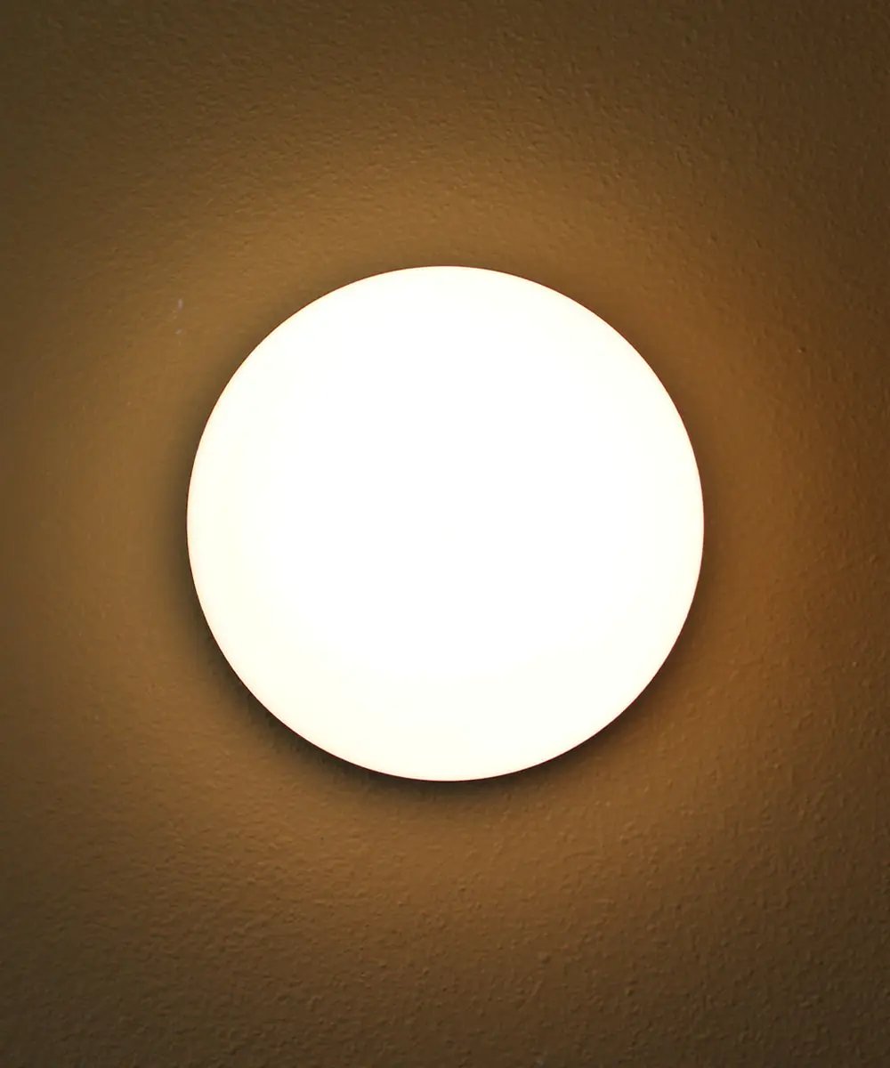 LED Flush Mount | 7 Inch Wide | 1 Light | Satin Silver Finish