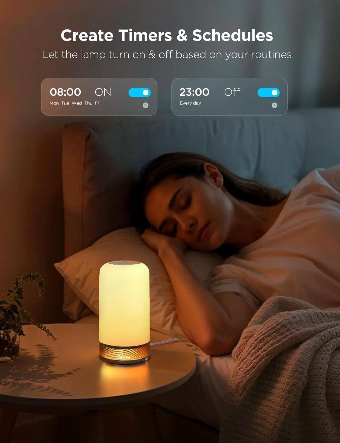 RGBIC Smart Table Lamp 64 Scene Modes And Voice Control from PriceLows™