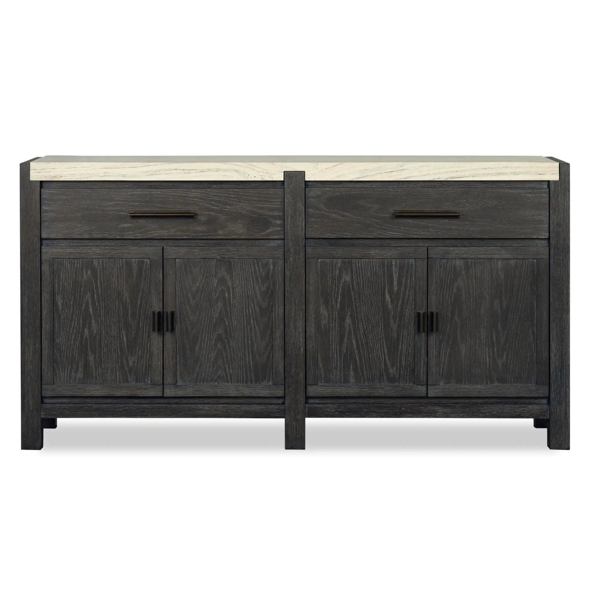 Plum Creek Sideboard | 2 Pieces | Oak Veneer & Fabric | Dining Room