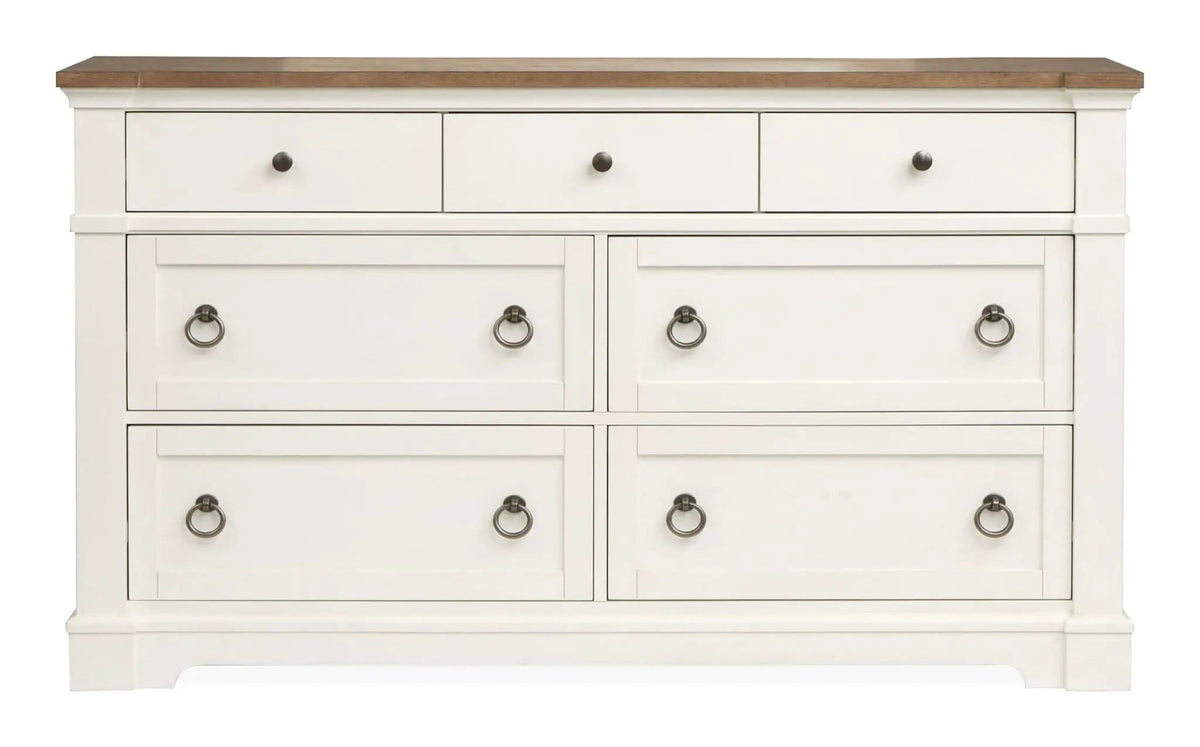 Kingston Drawer Dresser | 2 Pieces | Bedroom Furniture | Bedroom
