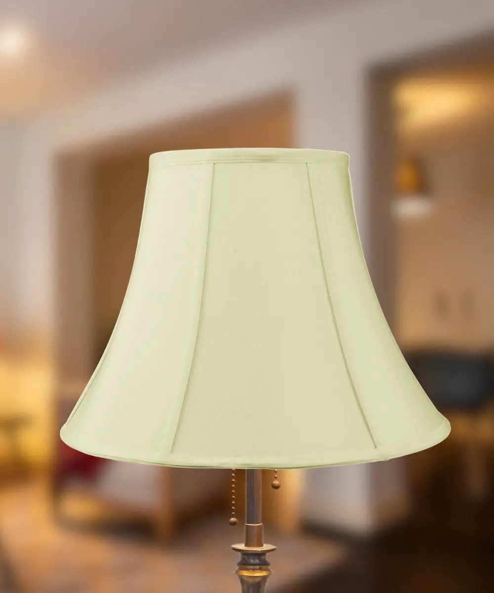 Lampshade Bell | Shantung Fabric | Heavy Interior Lining | 16W X 12H