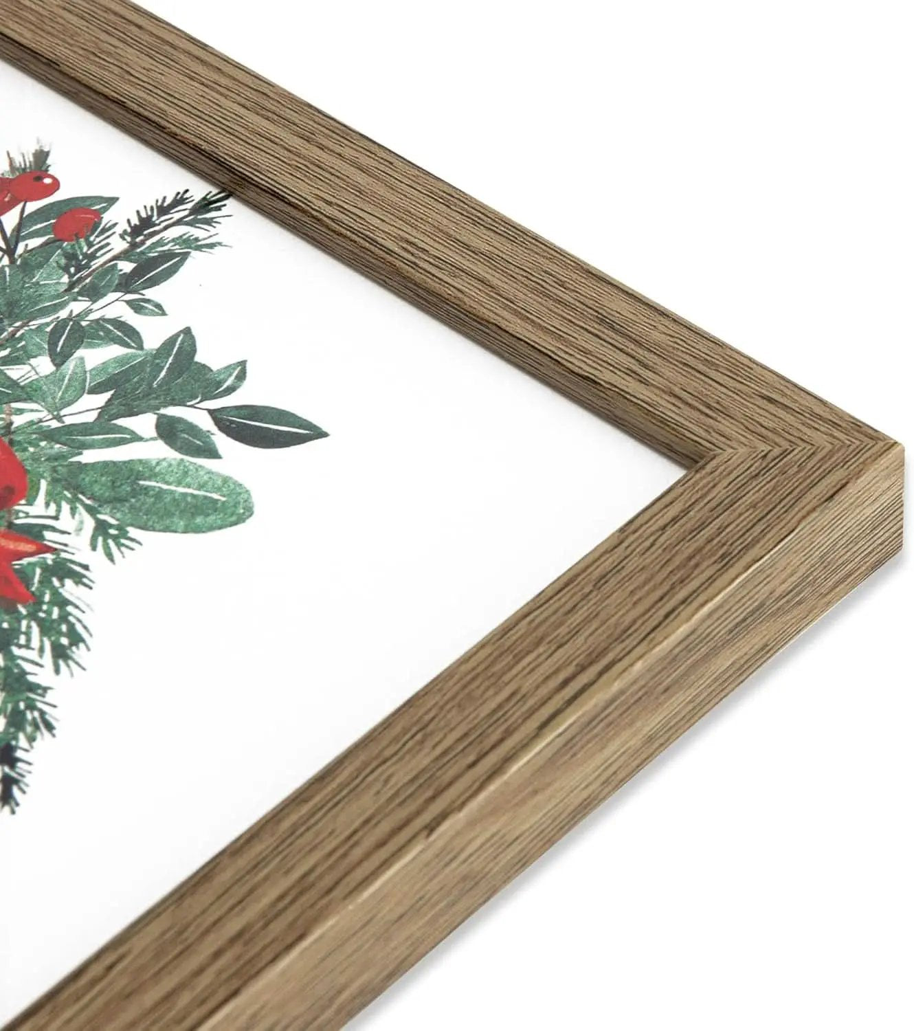 Framed Christmas Forest Wall Art Set 5 Piece Holiday Decor from PriceLows™