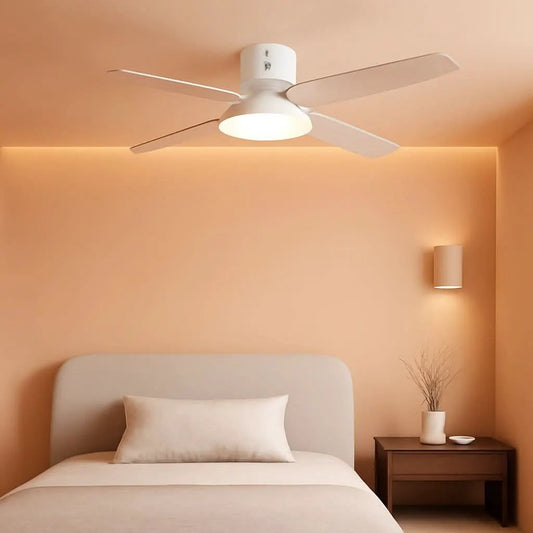 44 Inch Ceiling Fan With Lights White Remote Control from PriceLows™