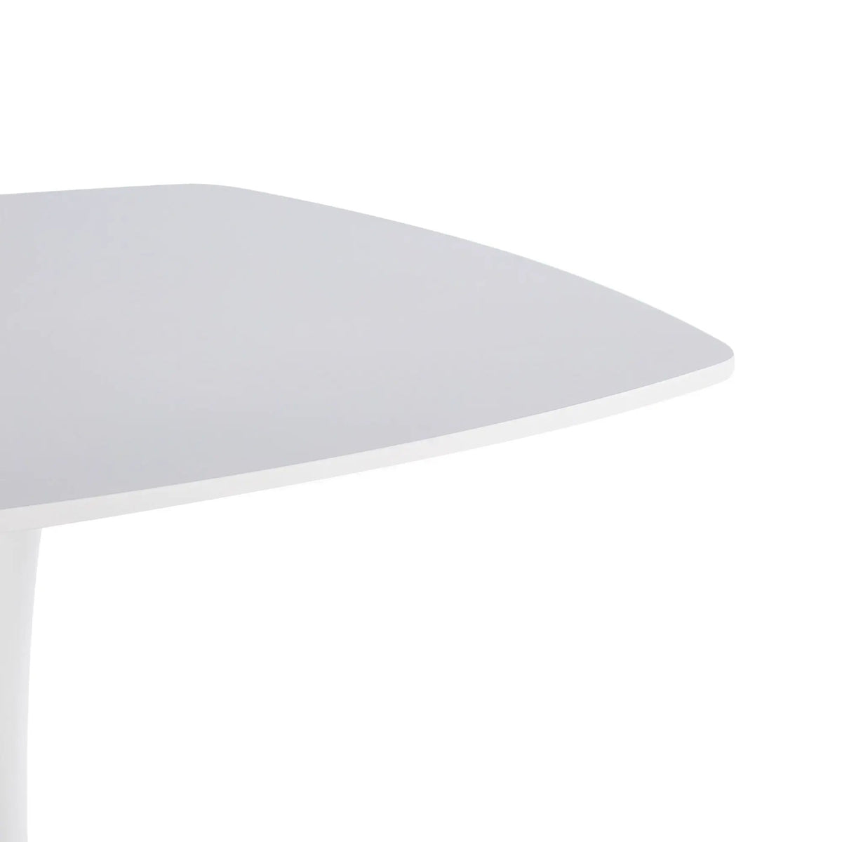 Modern Dining Table | 42 Inch Square | Pedestal Base | Contemporary Design