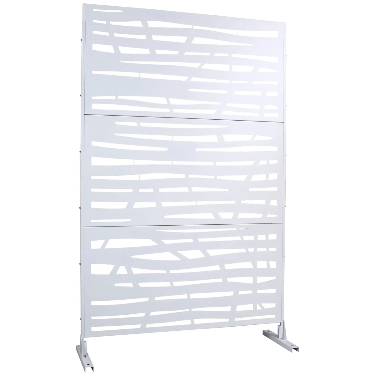 Metal Privacy Screen | Heavy Duty Room Divider | Indoor Outdoor Use