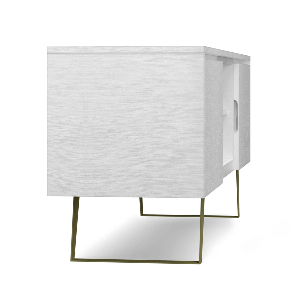 Lowry TV Media Stand | Handcrafted Solid Acacia Hardwood | Fits TVs Up To 70 Inch | Two Doors