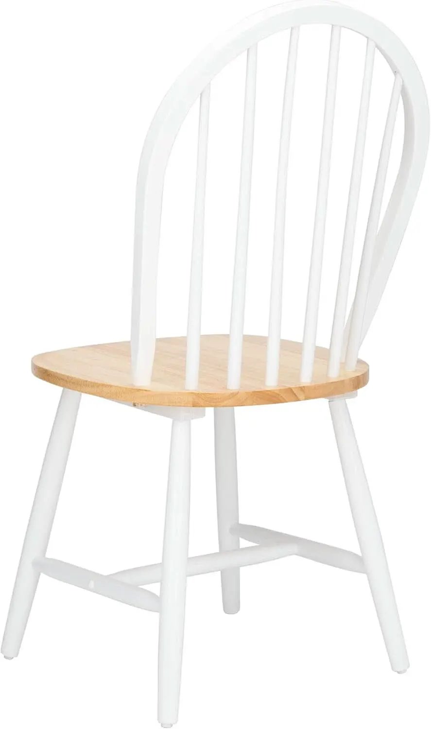 Farmhouse 18 Inch Black Spindle Back Dining Chairs Set Of 2 from PriceLows™